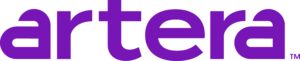 artera in purple letters
