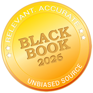 Black Book 2026 award badge